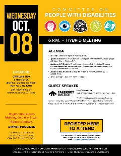 Disabilities Committee Flier_Oct2025
